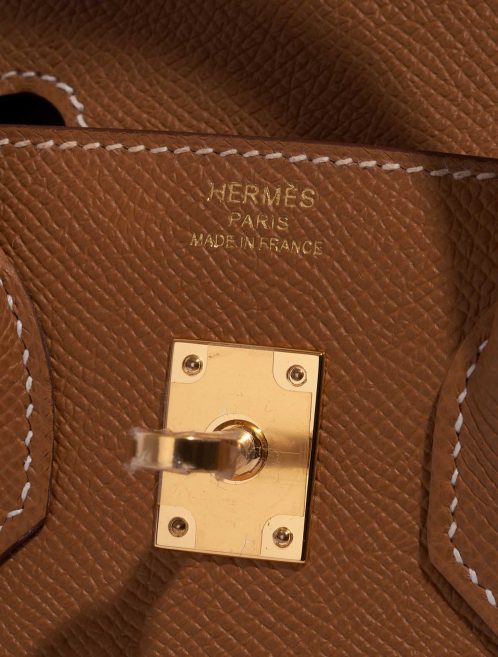Hermès Birkin 25 Gold Logo  | Sell your designer bag on Saclab.com