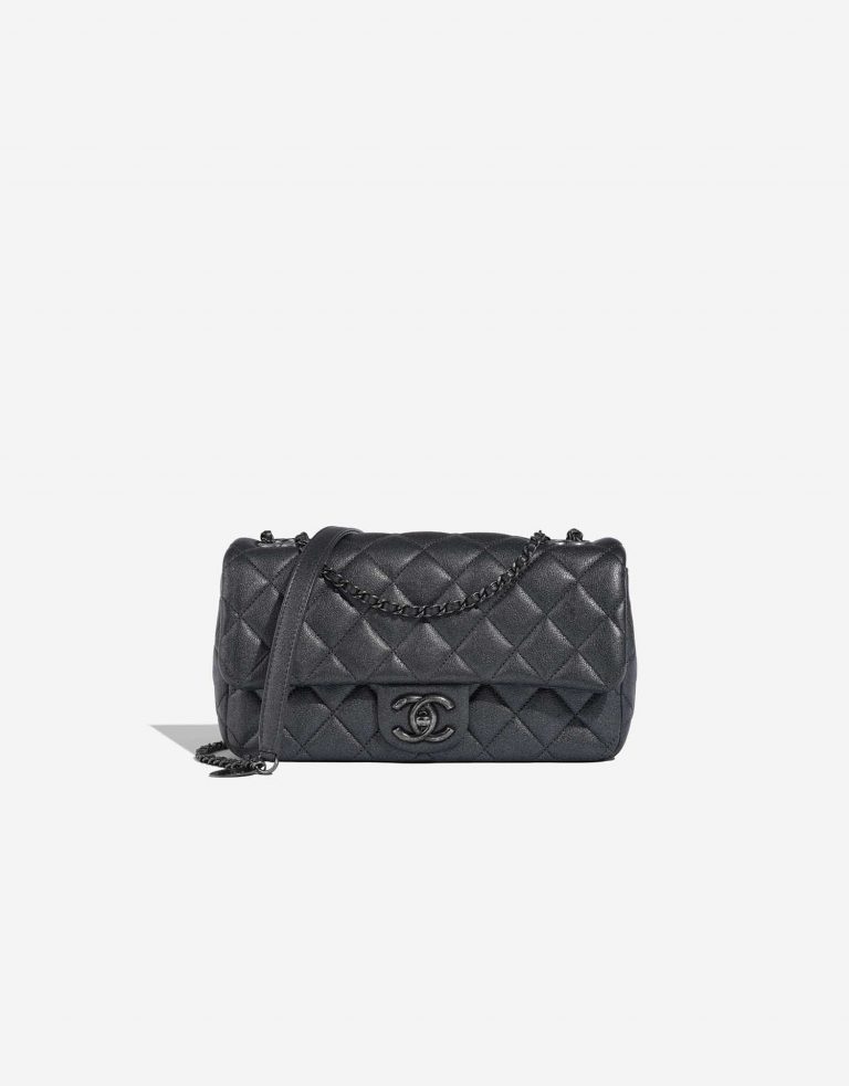 Chanel Timeless Medium Grey Front  | Sell your designer bag on Saclab.com