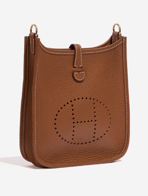Hermès Evelyne 16 Gold Side Front  | Sell your designer bag on Saclab.com