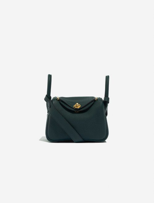 Hermès Lindy Mini VertCypress 0F | Sell your designer bag on Saclab.com