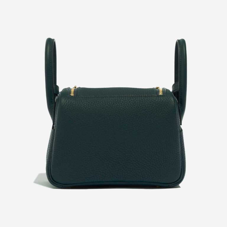 Hermès Lindy Mini VertCypress 5B S | Sell your designer bag on Saclab.com