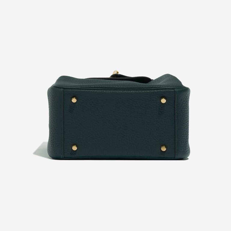 Hermès Lindy Mini VertCypress 8BTM S | Sell your designer bag on Saclab.com