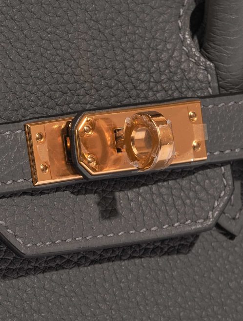 Hermès Birkin 25 GrisMeyer Closing System  | Sell your designer bag on Saclab.com