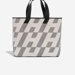 Hermès CabasHEnBias 40 Black-Ecru 0F | Sell your designer bag on Saclab.com