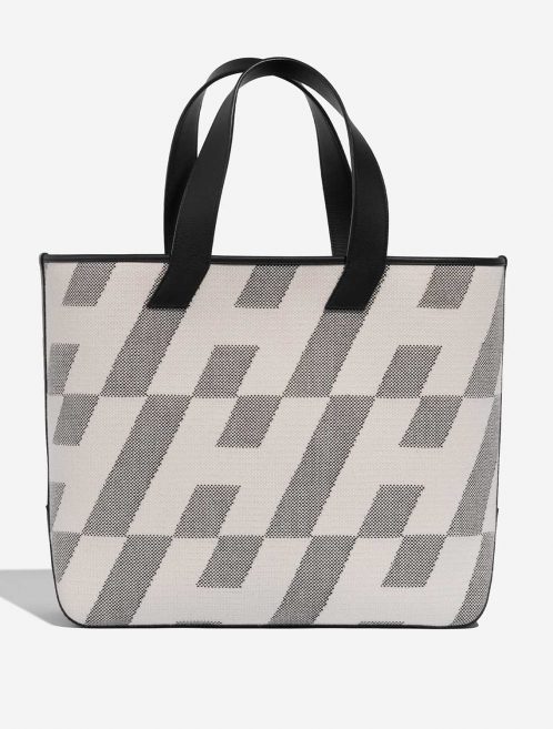 Hermès CabasHEnBias 40 Black-Ecru 5B S | Sell your designer bag on Saclab.com