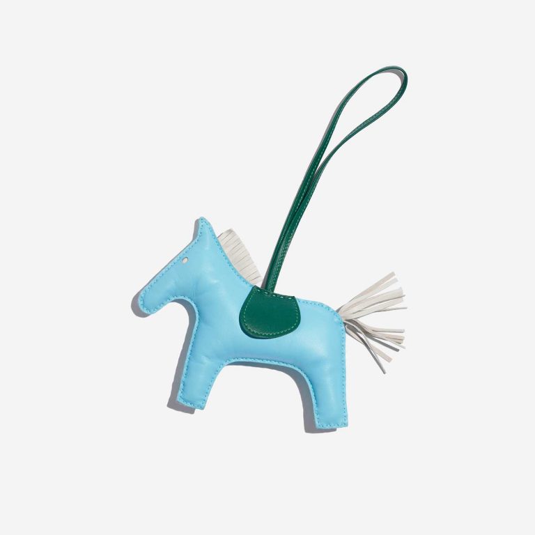 Hermès Rodeo GM BleuCeleste-Béton-Malachite 2F S | Sell your designer bag on Saclab.com