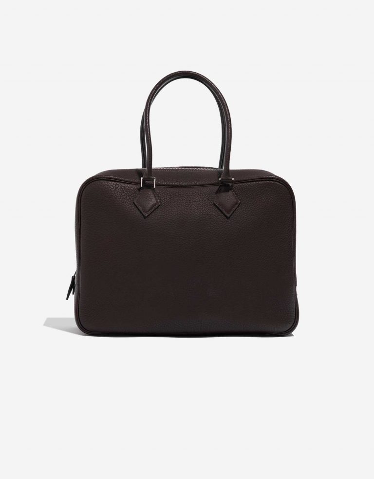 Hermès Plume 32 Chocolate Front  | Sell your designer bag on Saclab.com