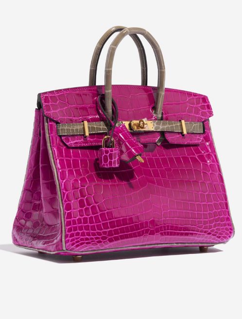 Hermès BirkinHSS 25 RoseSheherazdade-GrisTourterelle Side Front  | Sell your designer bag on Saclab.com