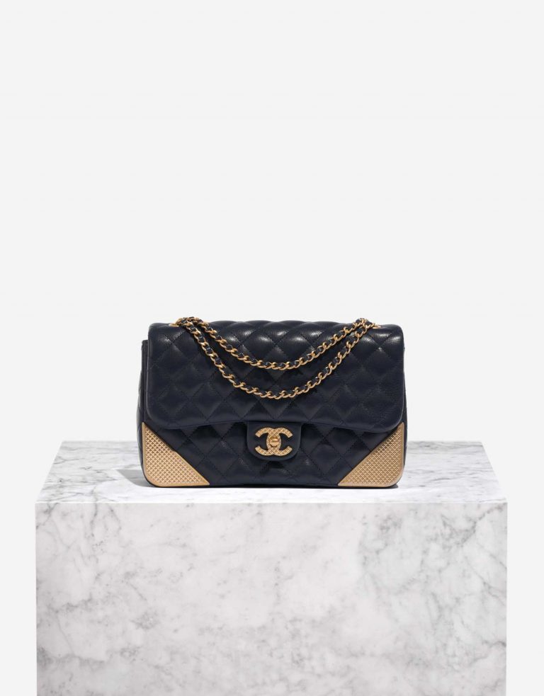 Chanel Timeless Medium Marine Front  | Sell your designer bag on Saclab.com