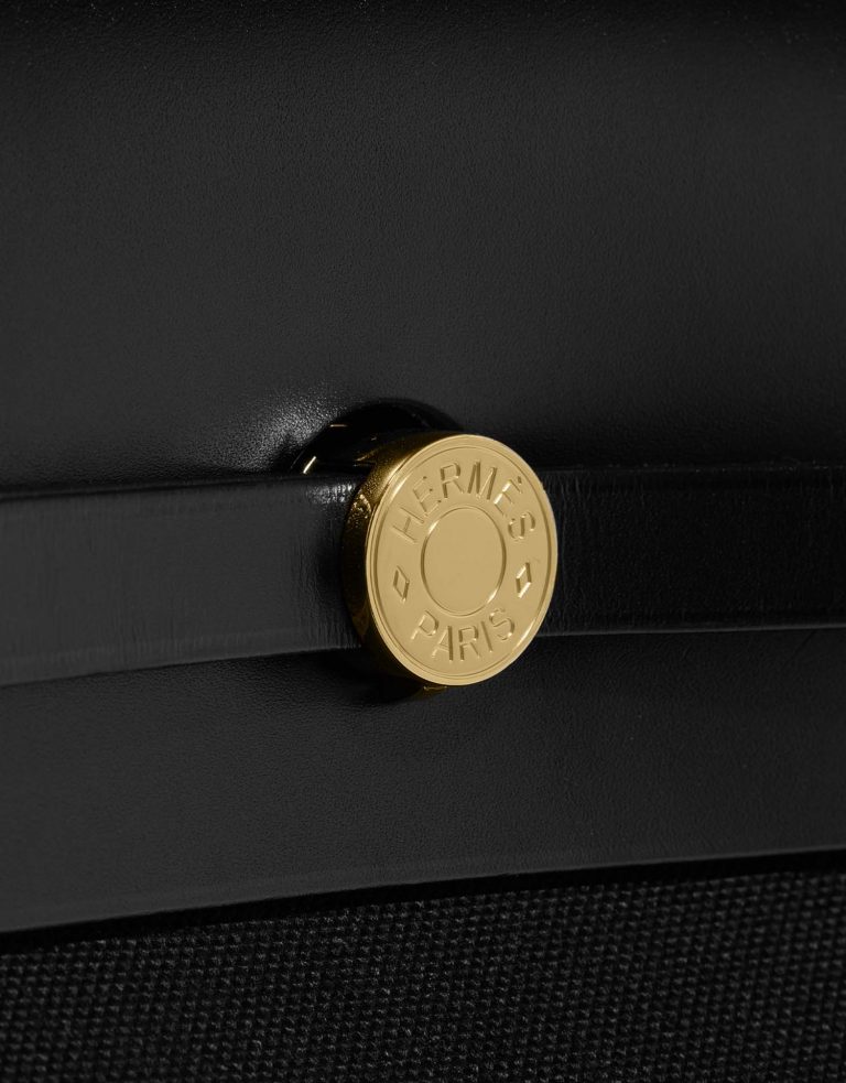 Hermès Herbag 39 Black Closing System  | Sell your designer bag on Saclab.com