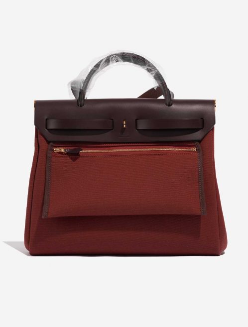 Hermès Herbag 31 RougeH-Ebene Back  | Sell your designer bag on Saclab.com