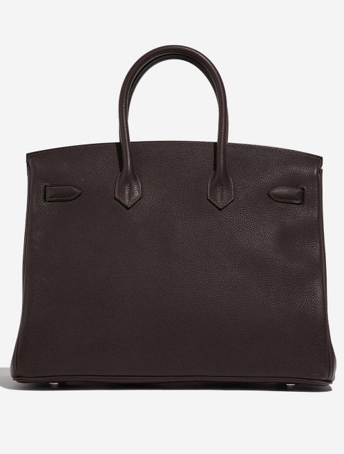 Hermès Birkin 35 Chocolate Back  | Sell your designer bag on Saclab.com