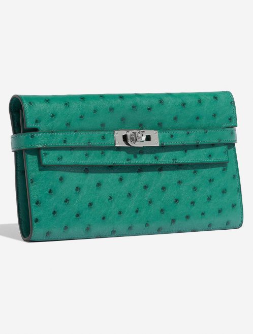 Hermès Kelly LongWallet VertVerone Side Front  | Sell your designer bag on Saclab.com