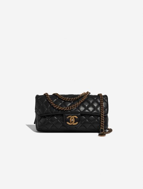Chanel Timeless Medium Black Front  | Sell your designer bag on Saclab.com