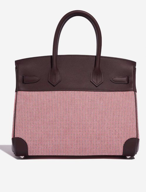 Hermès Birkin 30 Ecru-RougeSellier-Anemone-Brique Back  | Sell your designer bag on Saclab.com