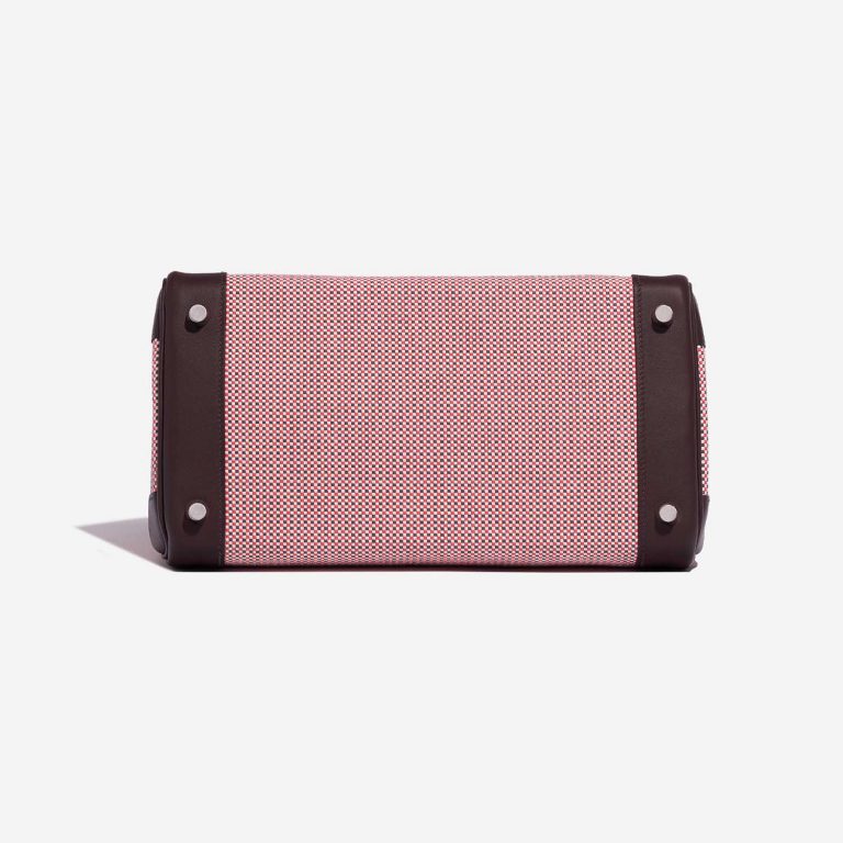 Hermès Birkin 30 Ecru-RougeSellier-Anemone-Brique Bottom  | Sell your designer bag on Saclab.com
