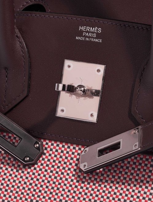 Hermès Birkin 30 Ecru-RougeSellier-Anemone-Brique Logo  | Sell your designer bag on Saclab.com