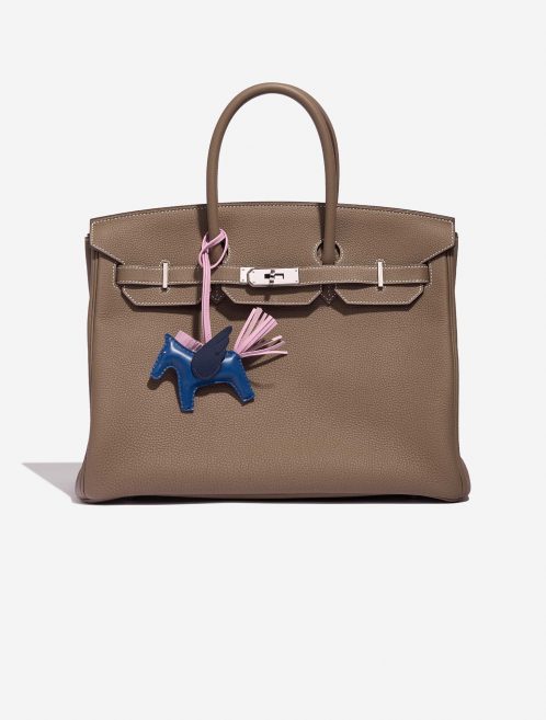 Hermès RodeoPegasus PM BluedeFrance-MauveSylvestre-BlueSaphir Closing System  | Sell your designer bag on Saclab.com