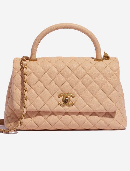 Chanel TimelessHandle Medium Beige 2F S | Sell your designer bag on Saclab.com