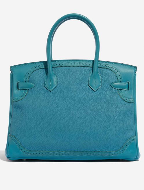 Hermès Birkin 30 Turquoise 5B S | Sell your designer bag on Saclab.com