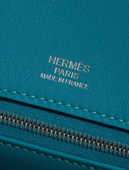 Hermès Birkin 30 Turquoise Logo  | Sell your designer bag on Saclab.com