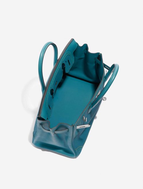 Hermès Birkin 30 Turquoise Inside  | Sell your designer bag on Saclab.com