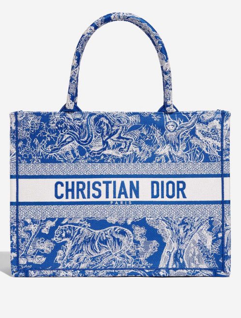 Dior BookTote Large Blue-White 2SF S | Sell your designer bag on Saclab.com
