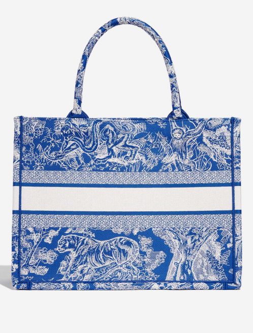 Dior BookTote Large Blue-White Back  | Sell your designer bag on Saclab.com
