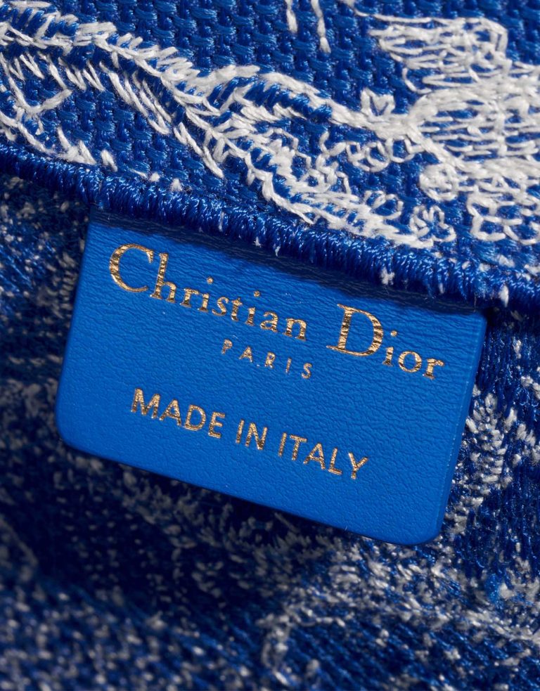Dior BookTote Large Blue-White Logo  | Sell your designer bag on Saclab.com