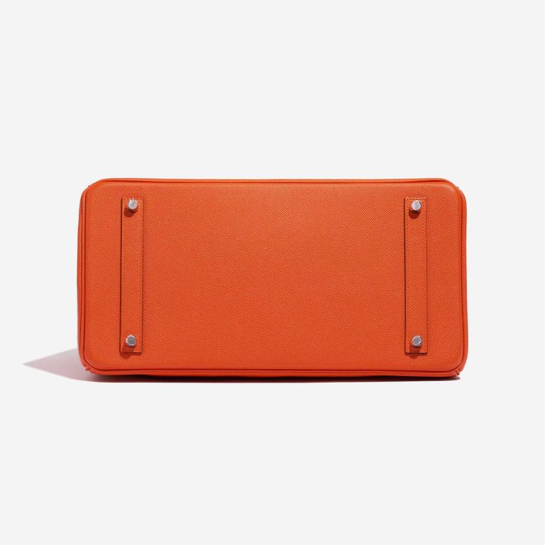 Hermès Birkin 35 Feu Bottom  | Sell your designer bag on Saclab.com