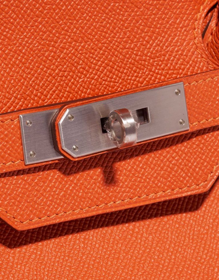 Hermès Birkin 35 Feu Closing System  | Sell your designer bag on Saclab.com