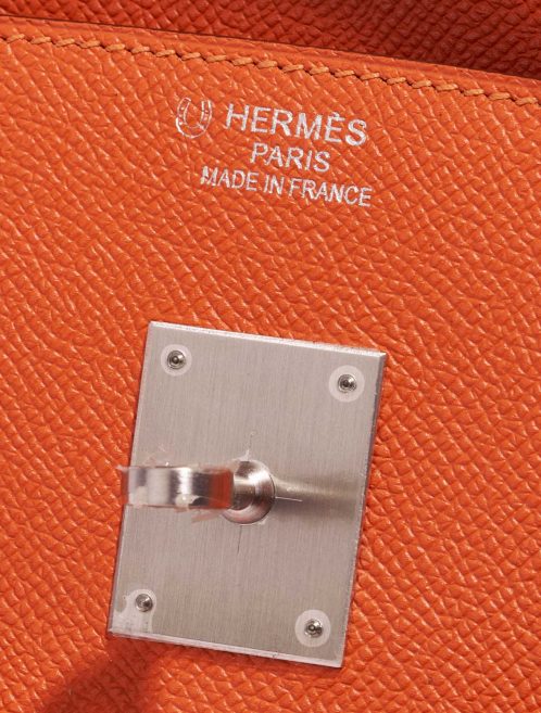 Hermès Birkin 35 Feu Logo  | Sell your designer bag on Saclab.com