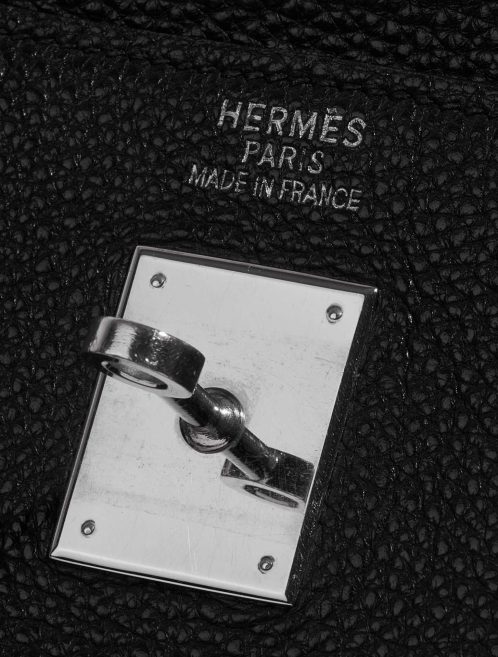 Hermès Kelly 40 Black Logo  | Sell your designer bag on Saclab.com
