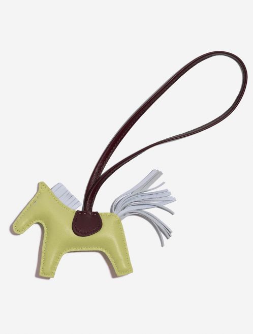 Hermès RodeoPM OneSize JauneBourgeon-BlueBrume-Chocolat Front  | Sell your designer bag on Saclab.com