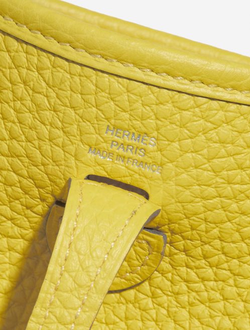 Hermès Evelyne 16 Lime Logo  | Sell your designer bag on Saclab.com