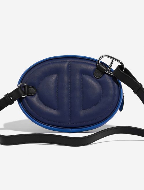 Hermès In-The-Loop BlueSaphir-BleuFrance-Black Back  | Sell your designer bag on Saclab.com