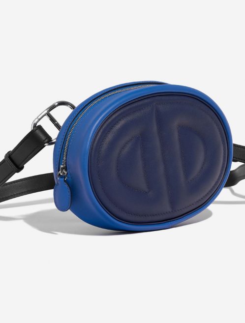 Hermès In-The-Loop BlueSaphir-BleuFrance-Black Side Front  | Sell your designer bag on Saclab.com