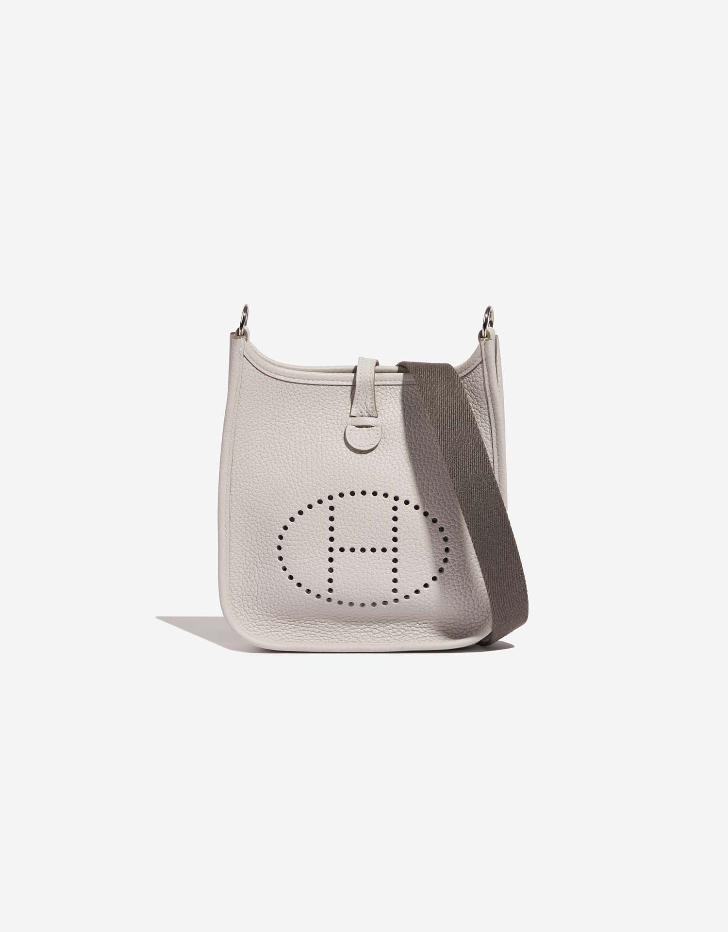 Hermès Evelyne 16 Taurillon Clemence Gris Perle / Etain | SACLÀB
