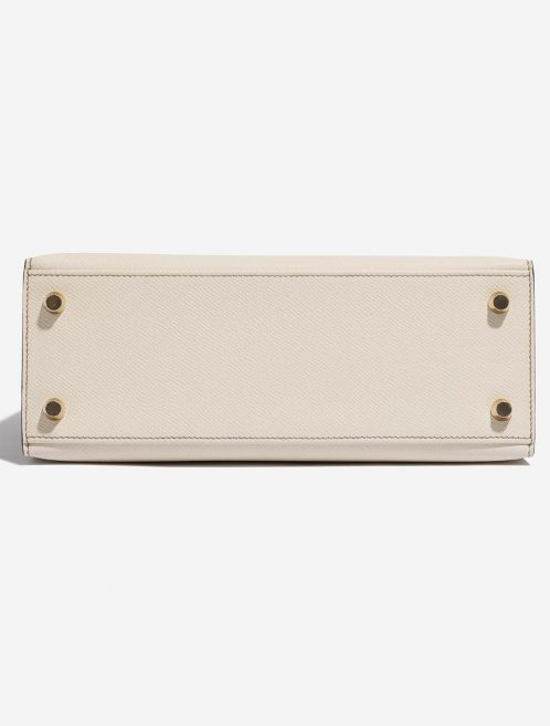 Hermès Kelly 25 Craie-GrisAsphalte 8BTM S | Sell your designer bag on Saclab.com