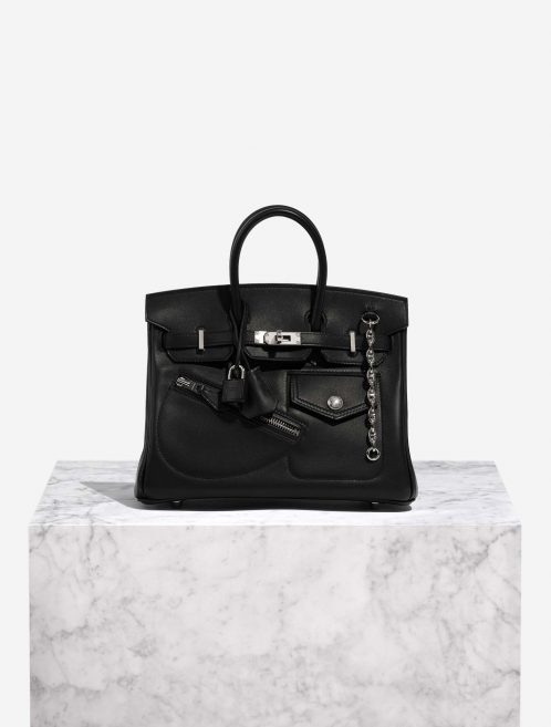 Hermès Birkin 25 Black 0F | Sell your designer bag on Saclab.com
