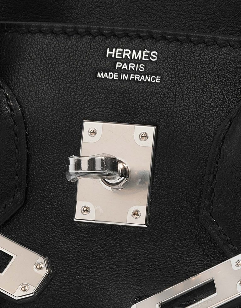 Hermès Birkin 25 Black Logo  | Sell your designer bag on Saclab.com