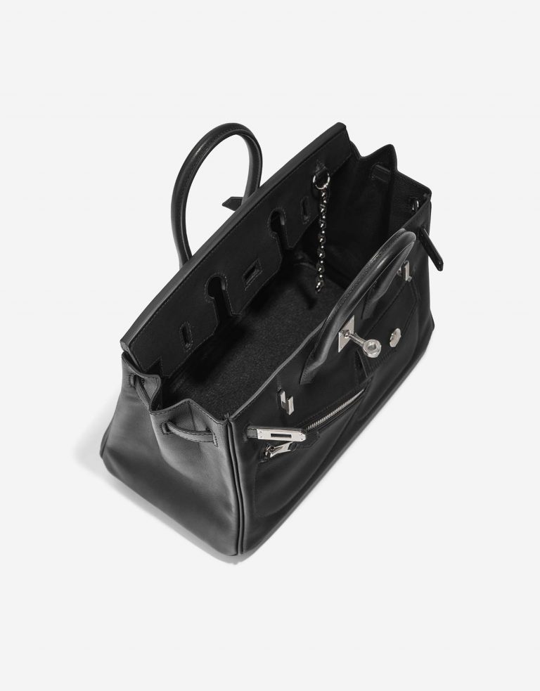 Hermès Birkin 25 Black Inside  | Sell your designer bag on Saclab.com