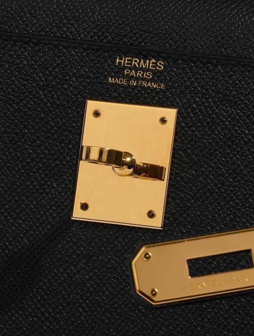 Hermès Kelly 32 Black Logo  | Sell your designer bag on Saclab.com