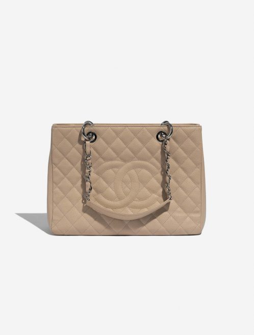 Chanel ShoppingTote Grand Beige Front  | Sell your designer bag on Saclab.com