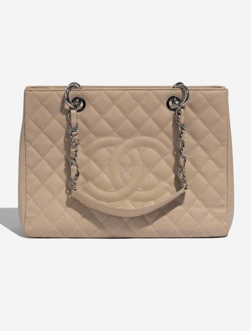 Chanel ShoppingTote Grand Beige Front  | Sell your designer bag on Saclab.com