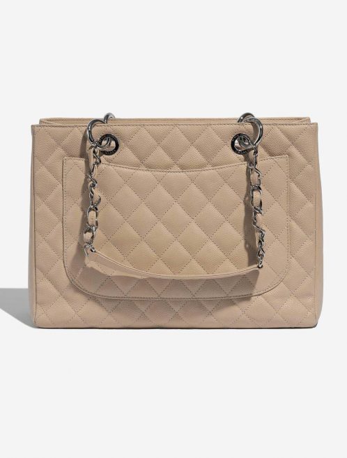 Chanel ShoppingTote Grand Beige Back  | Sell your designer bag on Saclab.com