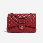 Chanel Timeless Jumbo Red Front  | Sell your designer bag on Saclab.com