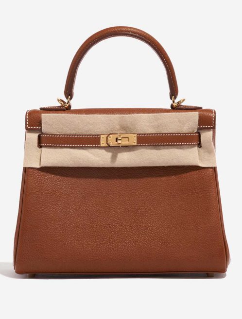 Hermès Kelly 25 Fauve 4FV S | Sell your designer bag on Saclab.com