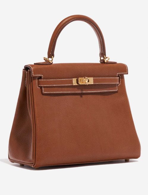 Hermès Kelly 25 Fauve 6SF S | Sell your designer bag on Saclab.com