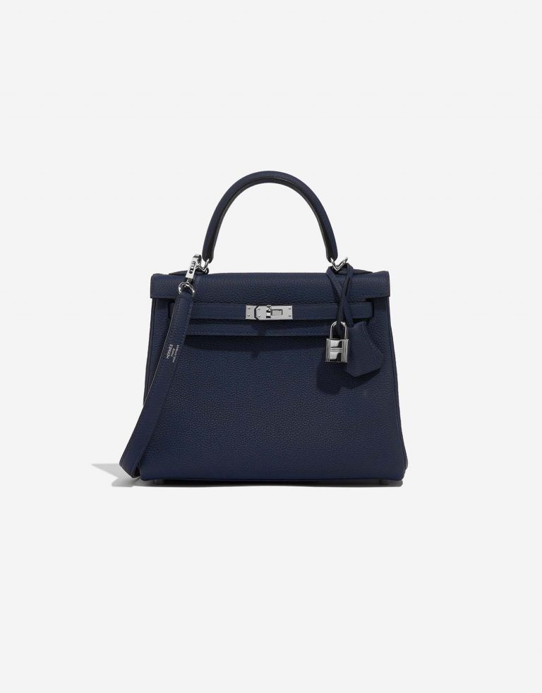 Hermès Kelly 25 BlueSaphire 0F | Sell your designer bag on Saclab.com